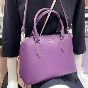 Kate Spade Darcy Small Satchel
COLOR:
Ripe Plum